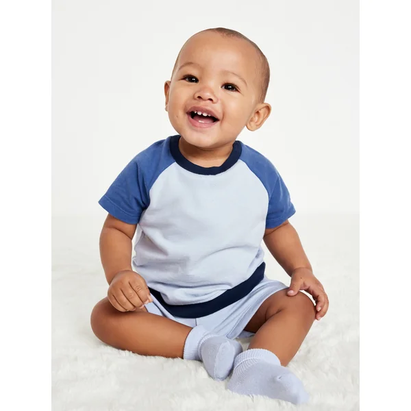 Short-Sleeve Top and Shorts Set for Baby - Coastal Highway