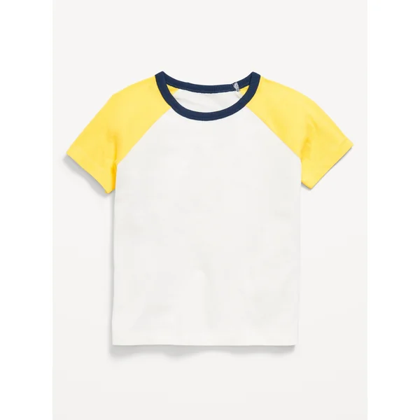 Short-Sleeve T-Shirt for Toddler Boys - Meringutan Yellow