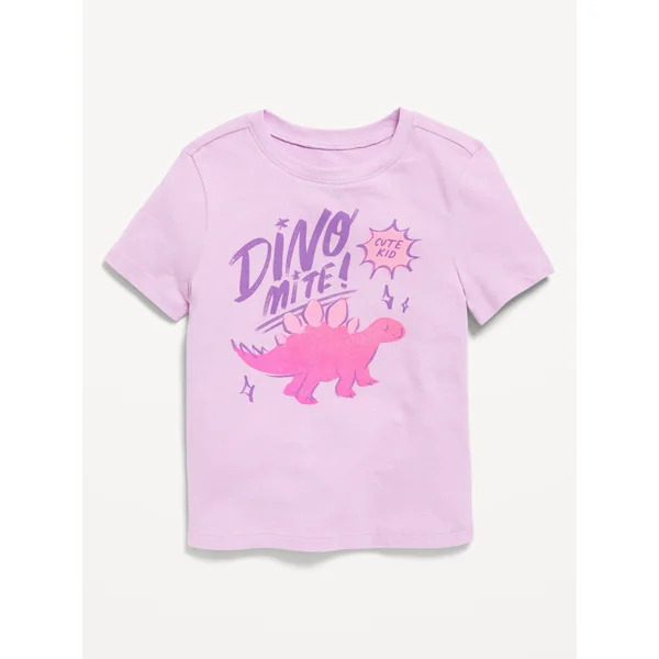 Short-Sleeve Unisex Graphic T-Shirt for Toddler - Clary Sage