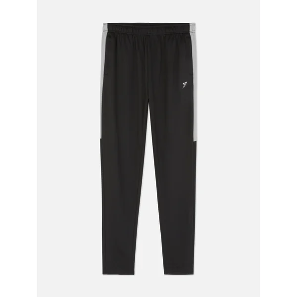 Side Panel Performance Joggers - Black