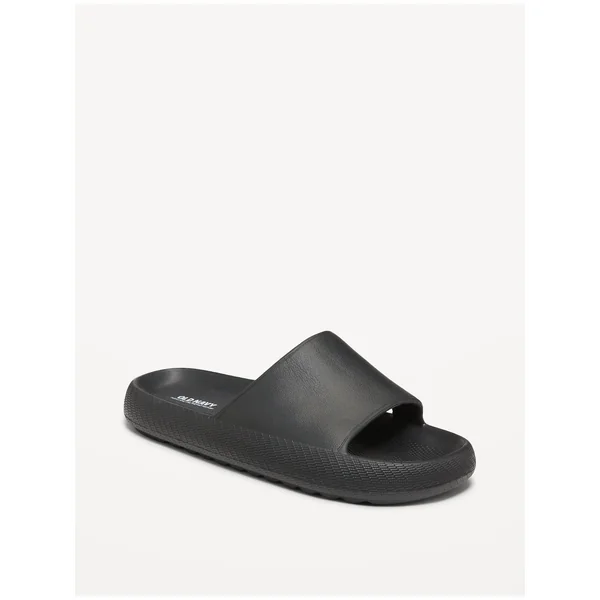 Slide Sandals for Men (Partially Plant-Based) - Black Jack