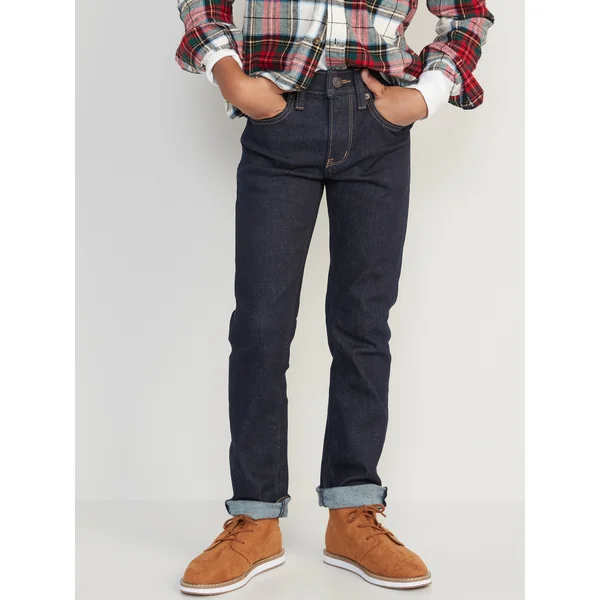 Slim 360° Stretch Jeans for Boys - Dark Wash