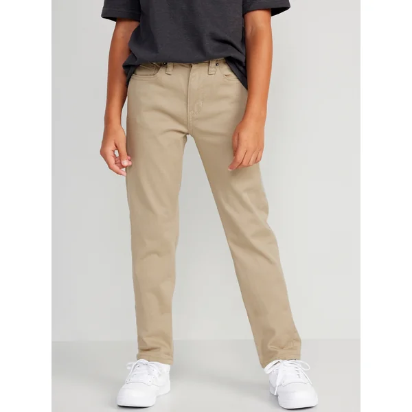 Slim 360° Stretch Twill Pants for Boys - Shore Enough