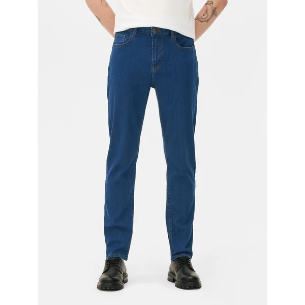 Slim Fit Jeans - Mid Blue