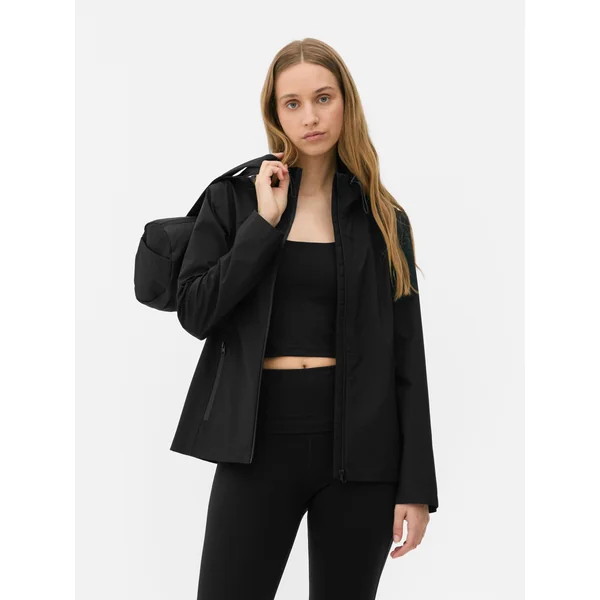 Slim Raincoat - Black