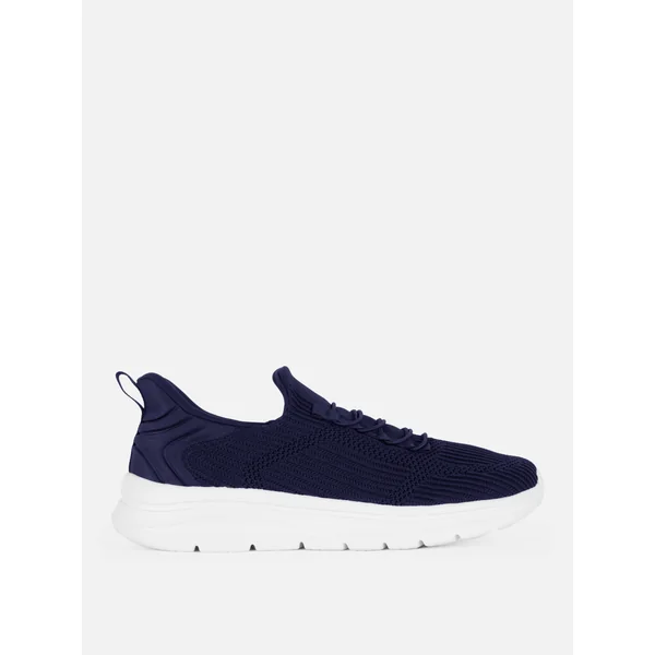 Slip-On Mesh Sneakers - Navy