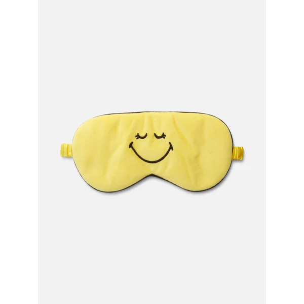 Smiley World Sleep Mask - Yellow