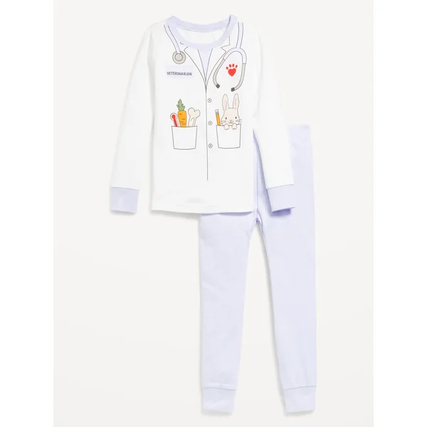 Snug-Fit Graphic Pajama Set for Toddler & Baby - Animal Lover
