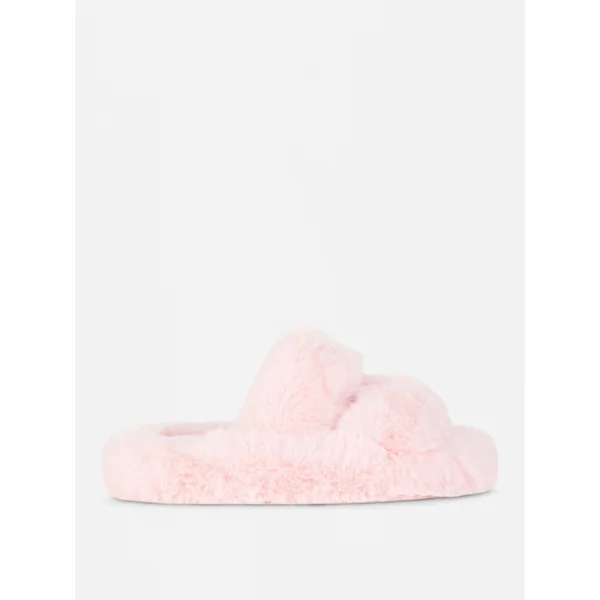 Soft Strap Slippers - Pink