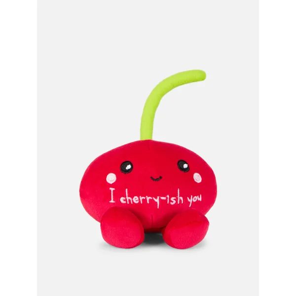 Soft Strawberry Plush - Red