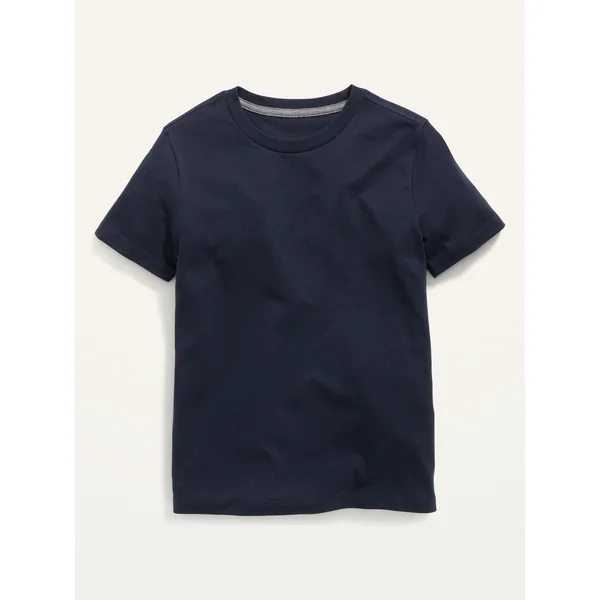 Softest Crew-Neck T-Shirt for Boys - In the Navy