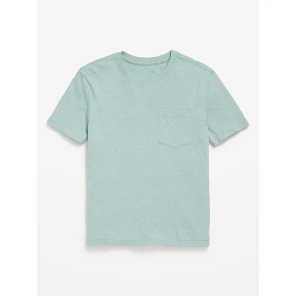 Softest Short-Sleeve Pocket T-Shirt for Boys - QUARRY POOL