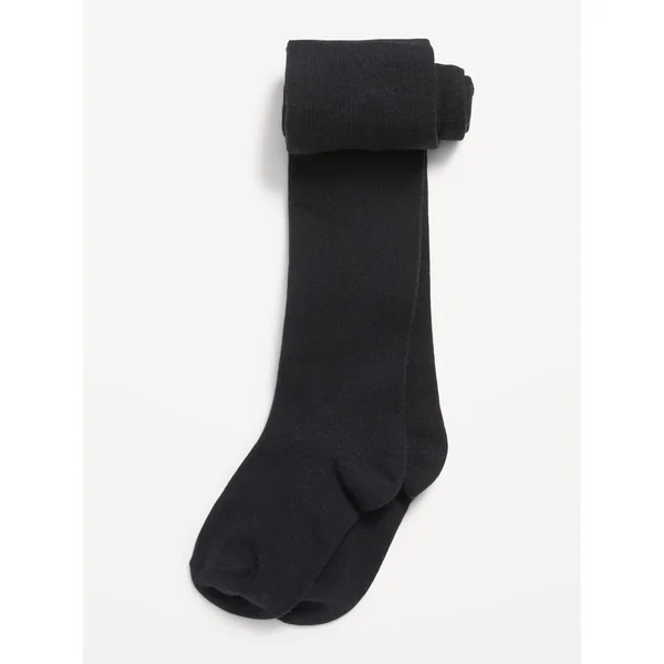 Soft-Knit Tights 2-Pack for Toddler Girls - BlackJack