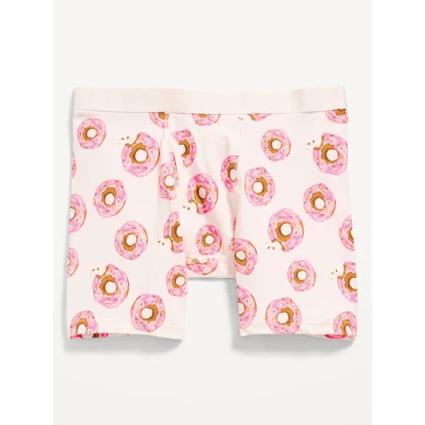 Soft-Washed Boxer Briefs -- 6.25-inch inseam - Donuts