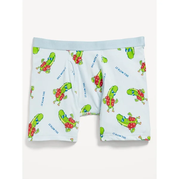 Soft-Washed Boxer Briefs -- 6.25-inch inseam - New Pickle