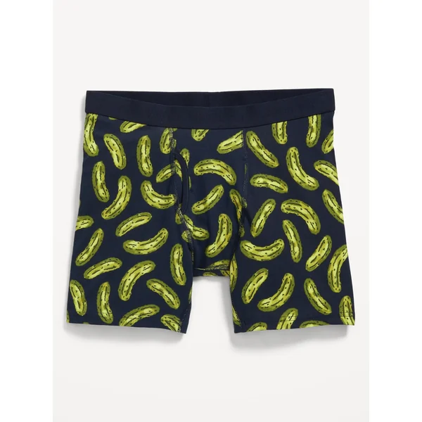 Soft-Washed Boxer Briefs -- 6.25-inch inseam - Sour Pickle
