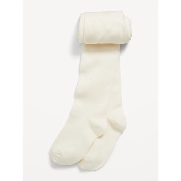 Solid Soft-Knit Tights for Toddler Girls & Baby - Sea Salt