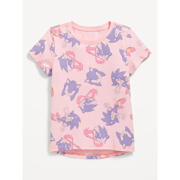 Sonic The Hedgehog™ Graphic T-Shirt for Girls - Pink Pirouette