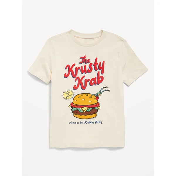 SpongeBob SquarePants™ Gender-Neutral Graphic T-Shirt for Kids - Wish Bone