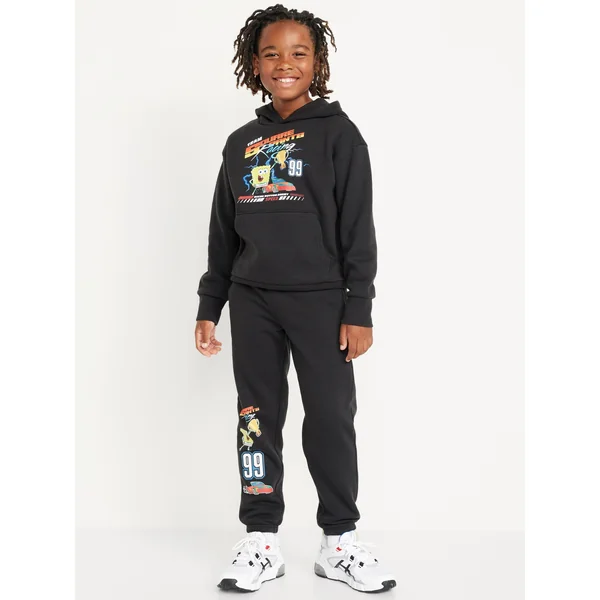 SpongeBob SquarePants™ Gender-Neutral Pullover Hoodie for Kids - BlackJack