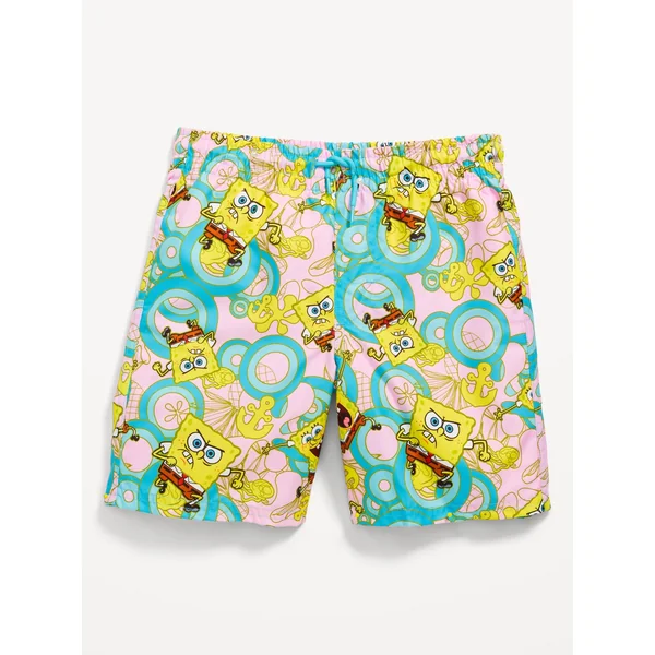 SpongeBob SquarePants™ Graphic Swim Trunks for Boys - SpongeBob