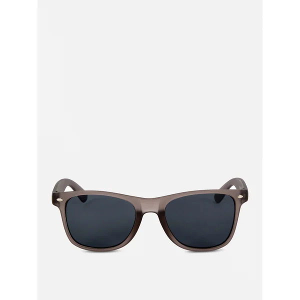 Square Framed Sunglasses - Gray