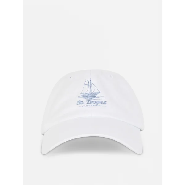 St. Tropez Cap - White