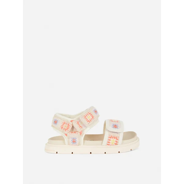 Stacey Solomon Crochet Sandals - Pink