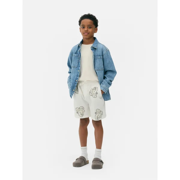 Stacey Solomon Embroidered Drawstring Shorts - Ivory