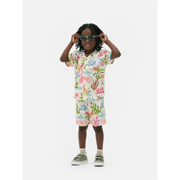Stacey Solomon Floral Shirt and Shorts Set - Multi