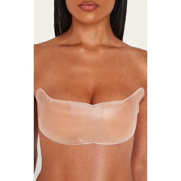 Stick On Winged Black Bra