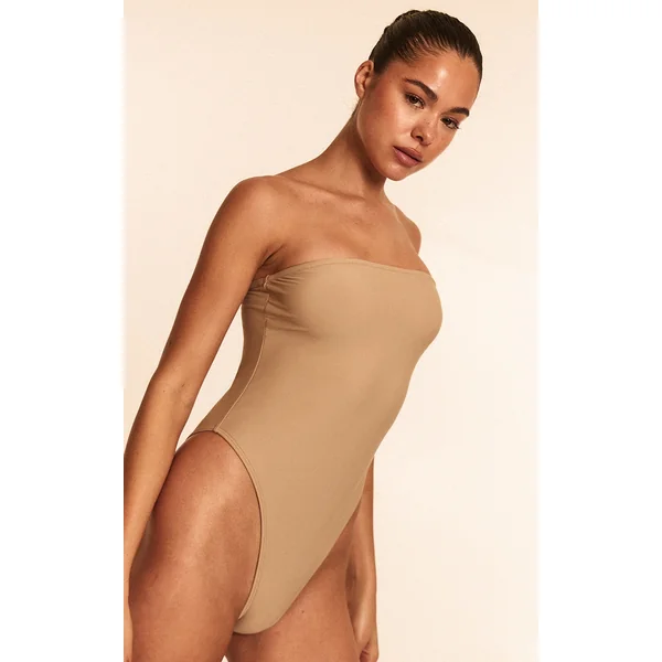 Stone Strapless Swimsuit