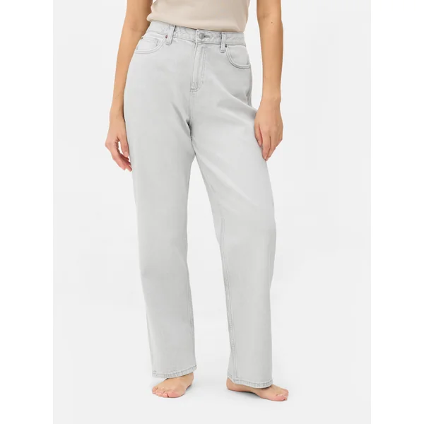 Straight Leg Jeans | Regular - Gray