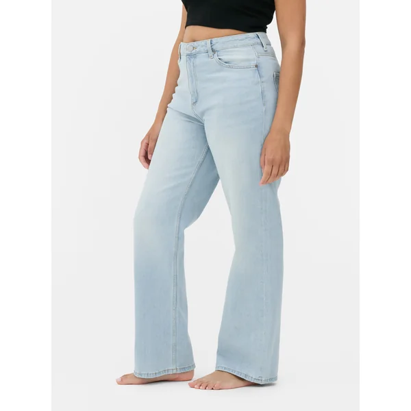 Straight Leg Jeans | Regular - Light Blue