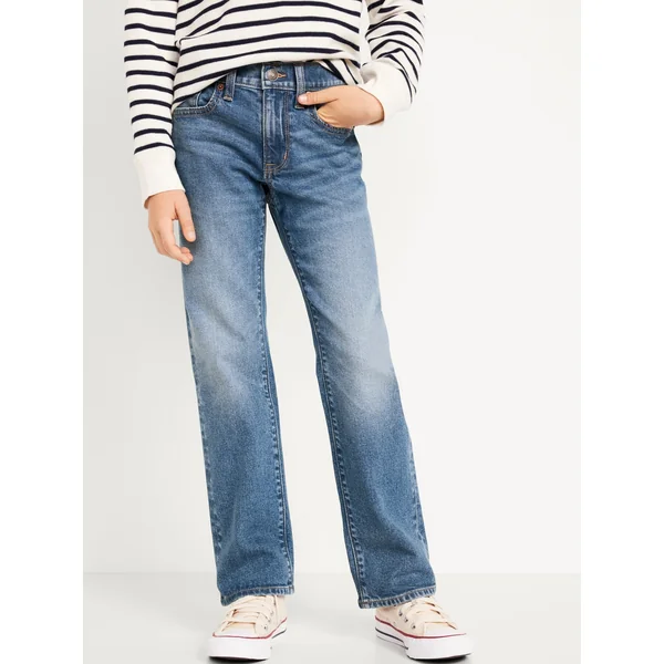 Straight-Leg Built-In Flex Jeans for Boys - CANCUN