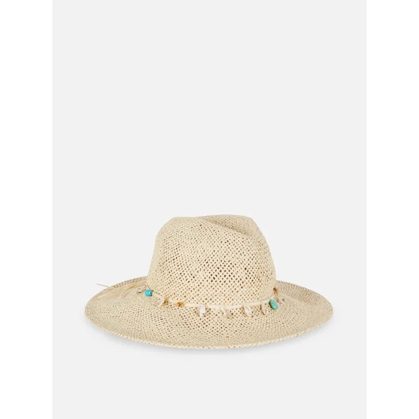 Straw Hat - Beige