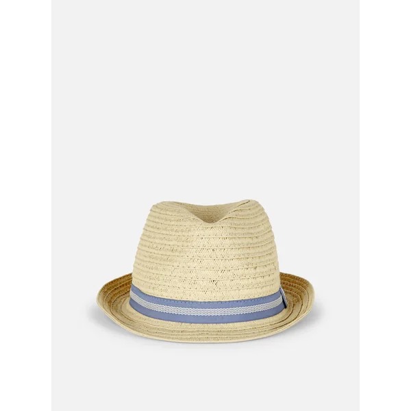 Straw Trilby - Natural