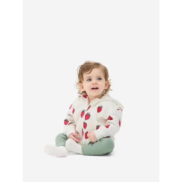 Strawberry Hoodie and Pants Set - Multi