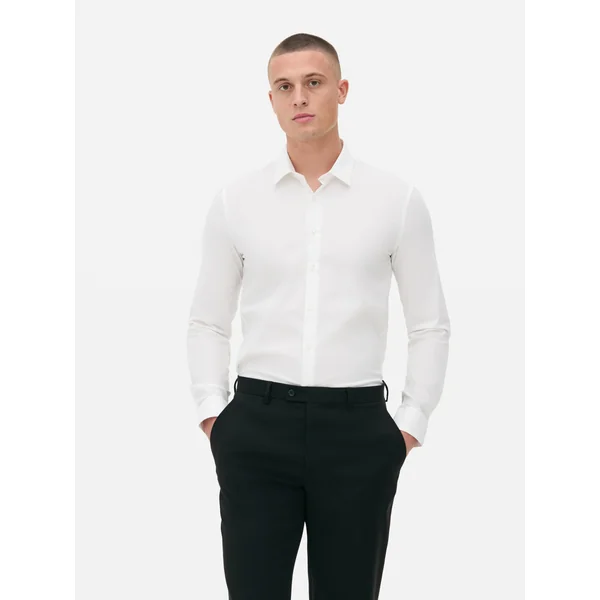 Stretch Shirt - White
