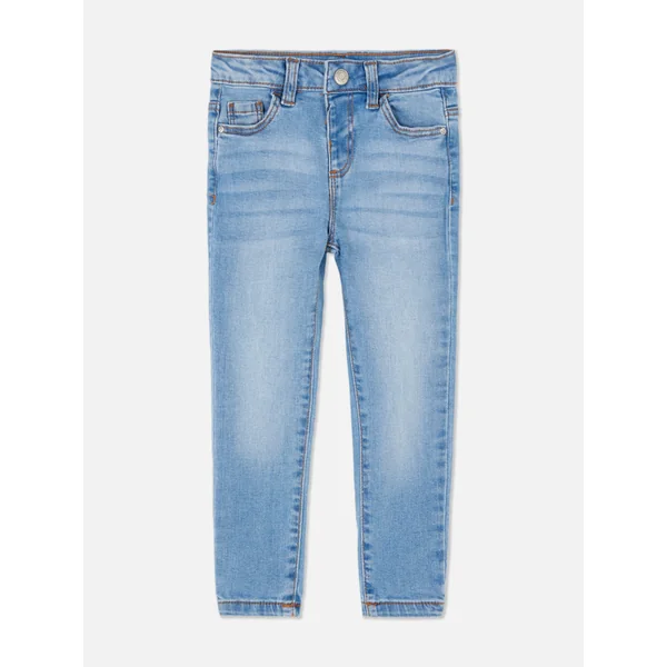 Stretch Skinny Jeans - Mid Blue