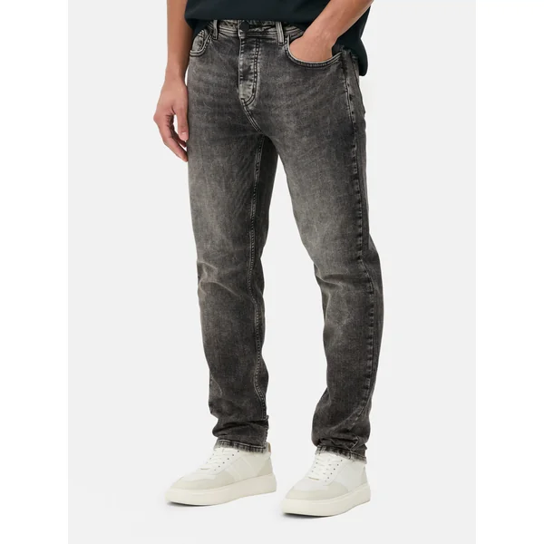 Stretch Slim Leg Jeans - Dark Gray