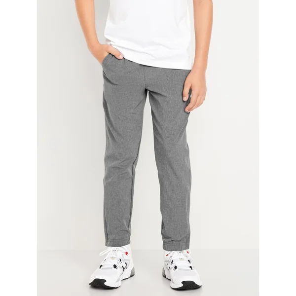 StretchTech Performance Pants for Boys - Medium Gray Heather