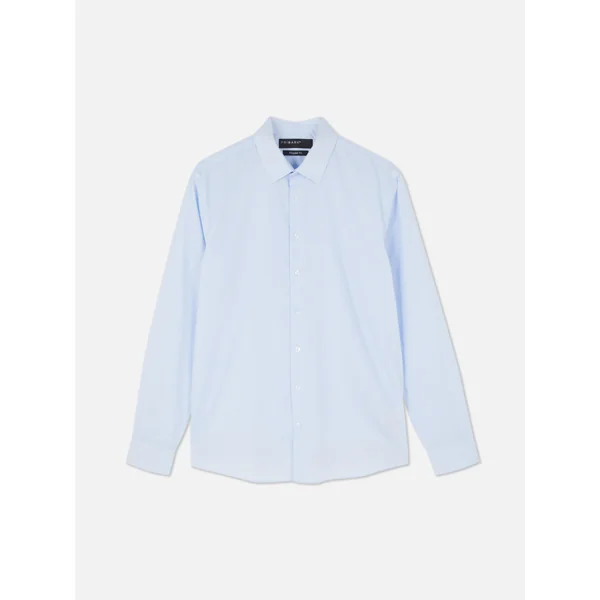 Striped Long Sleeve Shirt - Blue