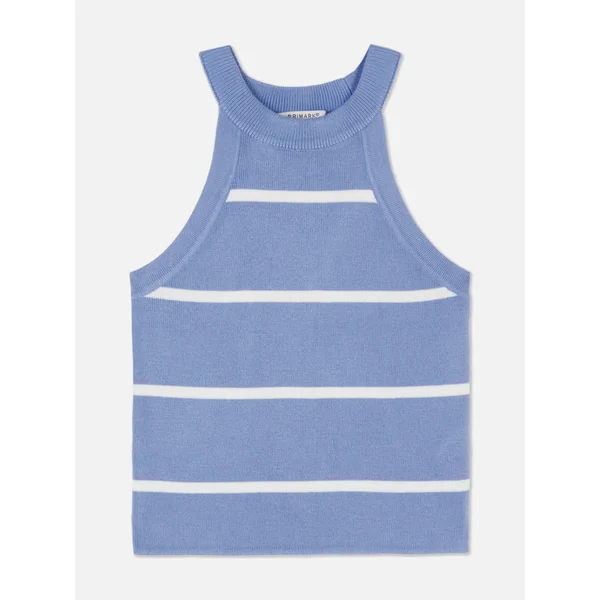 Striped Tank - Blue