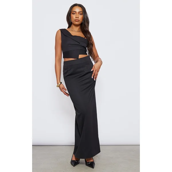 Tall Black Maxi Skirt