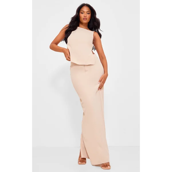 Tall Stone Tailored Maxi Skirt