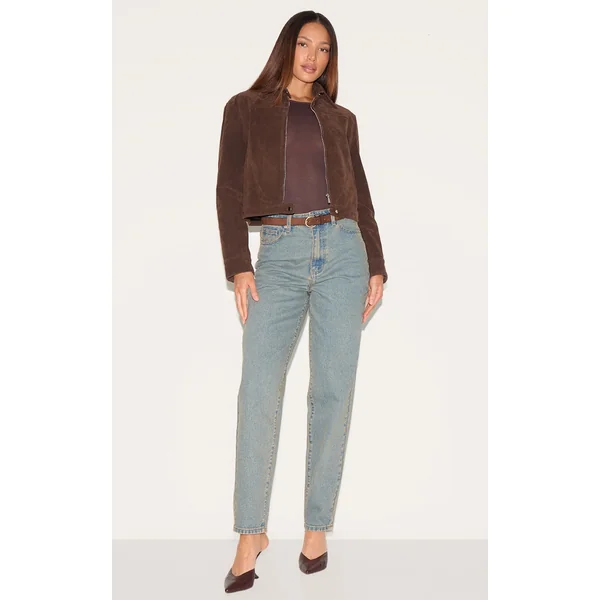 Tall Vintage Wash High Waist Mom Jeans