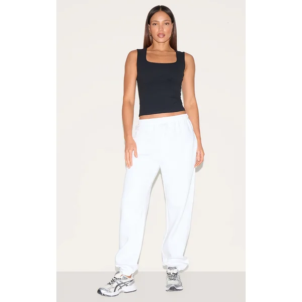 Tall White Ultimate Sweat Cuff Ankle Sweatpants