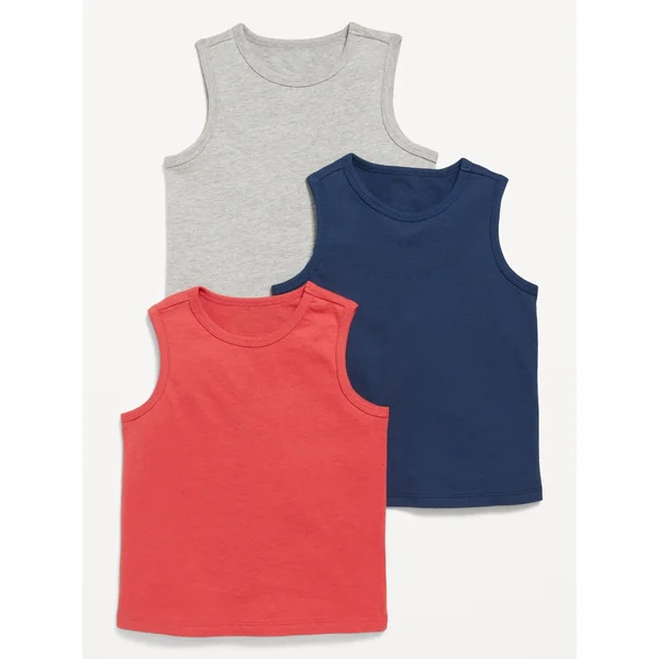 Tank Top 3-Pack for Toddler Boys - CARMINE
