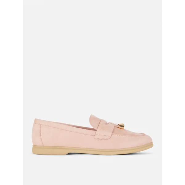 Tassel Loafers - Pink